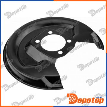 Déflecteur, disque de frein arrière gauche pour TOYOTA | HTO-TY-048, 178432